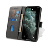 Wallet maskica za Samsung Galaxy A55, preklopna, crna
