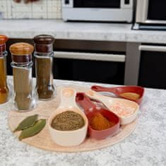 bewello set mjernih žlica - plastične - 60ml, 85ml, 125ml, 250ml - 4 komada / pakiranje