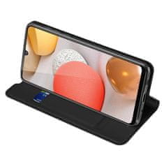 HURTEL Case Skin Pro police za knjige za Samsung Galaxy A42 5G Black