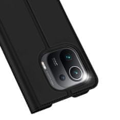 HURTEL Case Skin Pro police za knjige za Xiaomi Mi 11 Pro Black