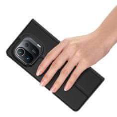 HURTEL Case Skin Pro police za knjige za Xiaomi Mi 11 Pro Black