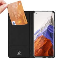 HURTEL Case Skin Pro police za knjige za Xiaomi Mi 11 Pro Black