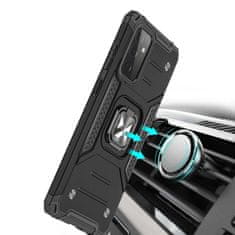 HURTEL Slučaj robustan prstenasti oklop za iPhone 13 Pro Max Roza