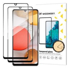 HURTEL 2x od kaljenog staklenog stakla 9h za Samsung Galaxy A42 5G crna