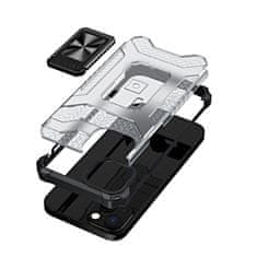 HURTEL Case Crystal Ring Armour futrola za iPhone 13 Pro Max Black Black