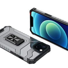 HURTEL Case Crystal Ring Armour futrola za iPhone 13 Pro Max Black Black