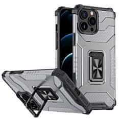 HURTEL Case Crystal Ring Armour futrola za iPhone 13 Pro Max Black Black
