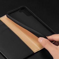 HURTEL Slučaj originalne kože za Samsung Galaxy S22 + Black