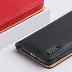 HURTEL Slučaj originalne kože za Samsung Galaxy S22 + Black