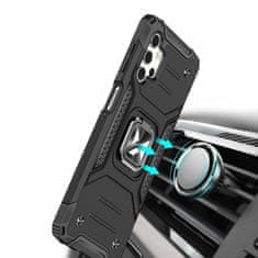 HURTEL Slučaj robustan prstenasti oklop za Samsung Galaxy A33 5G Black