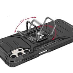 HURTEL Slučaj robustan prstenasti oklop za Samsung Galaxy A33 5G Black