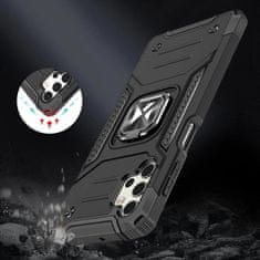 HURTEL Slučaj robustan prstenasti oklop za Samsung Galaxy A33 5G Black