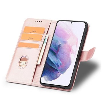 HURTEL Magnetska futrola sa Samsung Galaxy S22 + Pink Stand