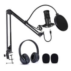 EasyPix MyStudio Podcast Kit, uključujući mikrofon i slušalice (MyStudio62021)