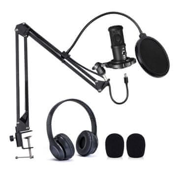EasyPix MyStudio Podcast Kit, uključujući mikrofon i slušalice (MyStudio62021)