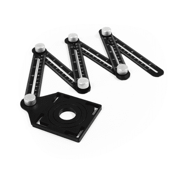 MC POWER Šablona za pozicioniranje rupa 6 x 12 cm