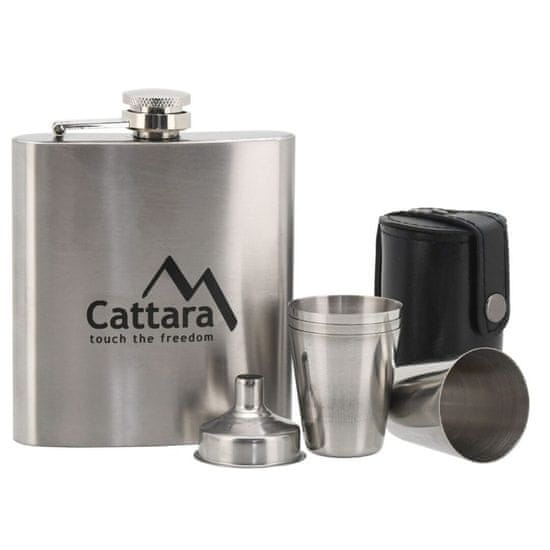 Cattara pljoska s četiri čaše, 175 ml
