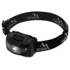 Cattara LED naglavna svjetiljka, 80 lumena, crna