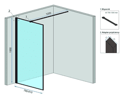 REA Zid Rea Bler 80 Tuš