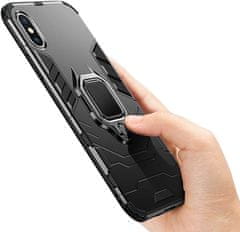R2Invest Slučaj Robustan oklop za Samsung Galaxy A12 Black