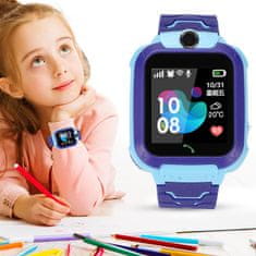 R2Invest Dječji SIM LCD GPS pametni sat SMS i pozivi plavi