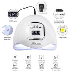 R2Invest 120W X5 MAX UV LED LED za gel nokte LCD