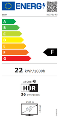 Acer Nitro XV275UP3biiprx monitor (UM.HXXEE.310) - rabljeno
