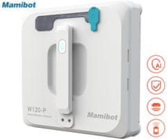 Mamibot W120-P robotski čistač prozora i površina, bijela (Cloud White)