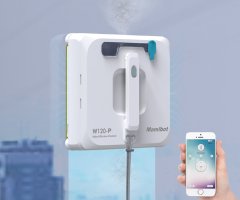 Mamibot W120-P robotski čistač prozora i površina, bijela (Cloud White)