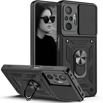 R2Invest Maska Slide Ring za Samsung Galaxy A33 5G crna
