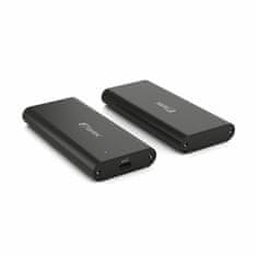 Fantec SSD kućište USB Type-C M.2 NVMe crno 2171