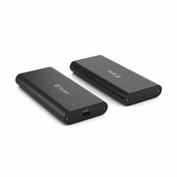 Fantec SSD kućište USB Type-C M.2 NVMe crno 2171