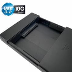 Fantec kućište 6 cm TypeC PL-25U31 crno 2579