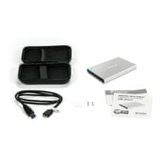 Fantec kućište 6 cm ALU-25B31 srebrno 1836