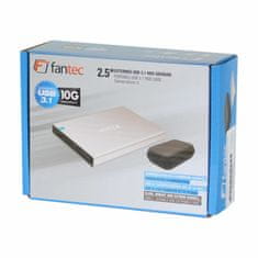 Fantec kućište 6 cm ALU-25B31 srebrno 1836