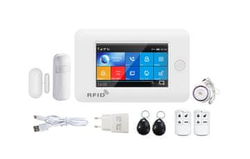 PGST Bežični WIFI GSM/GPRS alarmni sustav s LCD 106 4G