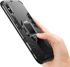 R2Invest Slučaj Robustan oklop za Samsung Galaxy A72 Black