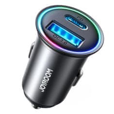 Joyroom JR-CCN04 auto punjač USB / USB-C 60W, crno