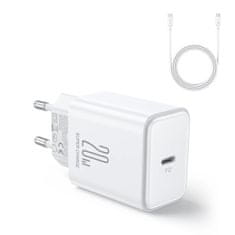 Joyroom JR-TCF06 punjač USB-C 20W + kabel USB-C, bijela