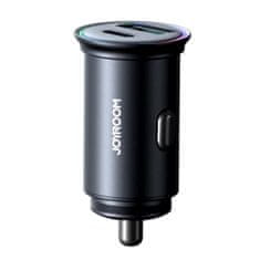 Joyroom JR-CCN04 auto punjač USB / USB-C 60W, crno
