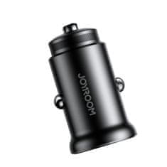 Joyroom JR-CCN05 auto punjač USB / USB-C 30W, crno