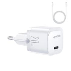 Joyroom JR-TCF02 punjač USB-C 20W + kabel USB-C, bijela