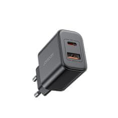 Joyroom JR-TCF05 punjač USB / USB-C 20W + kabel USB-C, crno