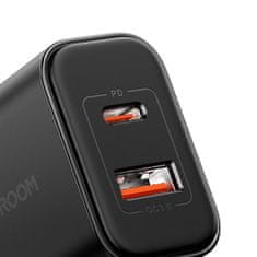 Joyroom JR-TCF05 punjač USB / USB-C 20W + kabel USB-C, crno