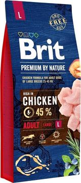 Brit BRIT Premium by Nature Junior L Piletina - suha hrana za pse - 15 kg