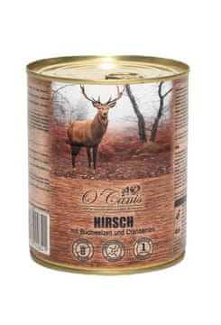 O'CANIS hrana u konzervi - jelen s heljdom - 800g