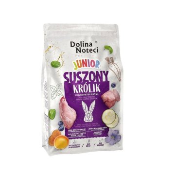 dnt DOLINA NOTECI Premium Junior kunić suha hrana za pse, 4 kg
