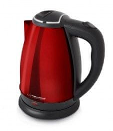 ESP Esperanza EKK113R električno kuhalo za vodu, 1.8 L, Crna, Crvena, 1800 W