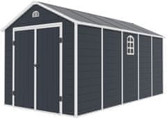 IWHOME Vrtna Kućica APATE J 11,04 m², tamno siva, IWH-10230056