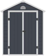 IWHOME Vrtna Kućica APATE E 5,32 m² tamno siva IWH-10230053